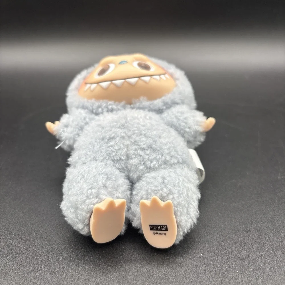POP MART Labubu The Monsters Exciting Macaron Plush Pendant Sea Salt Coconut